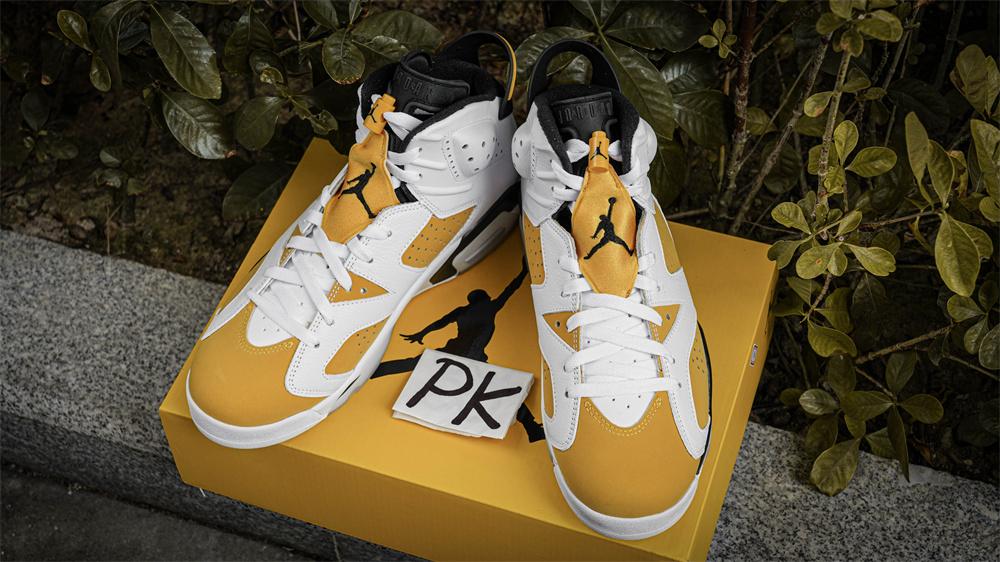 PK GOD Jordan 6 Retro Yellow Ochre RETAIL MATERIALS READY TO SHIP